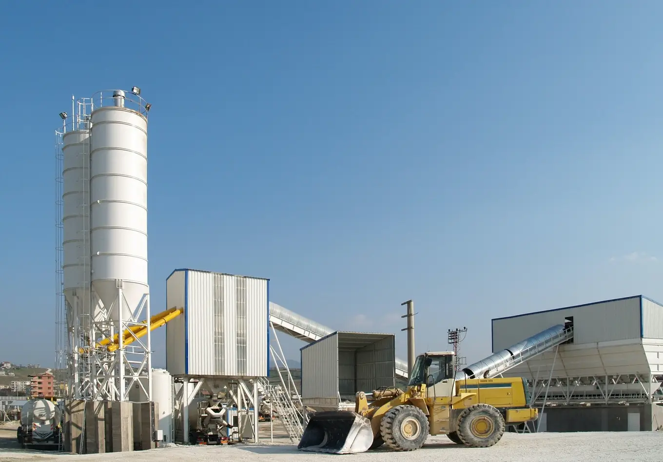 instalacja do produkcji mieszanek betonowych
